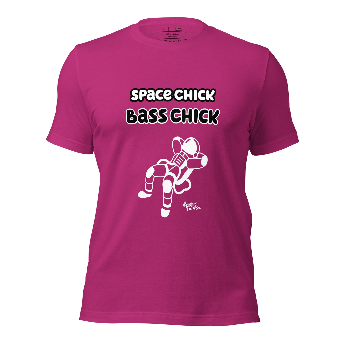 Spacechick Basschick T-shirt