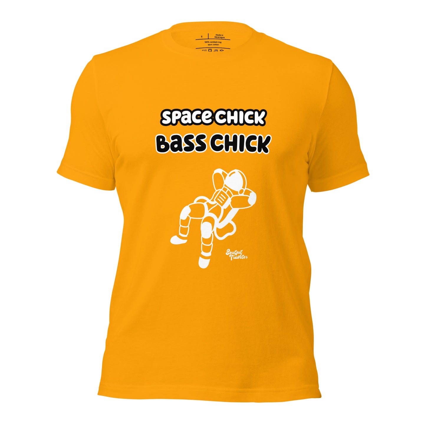 Spacechick Basschick T-shirt