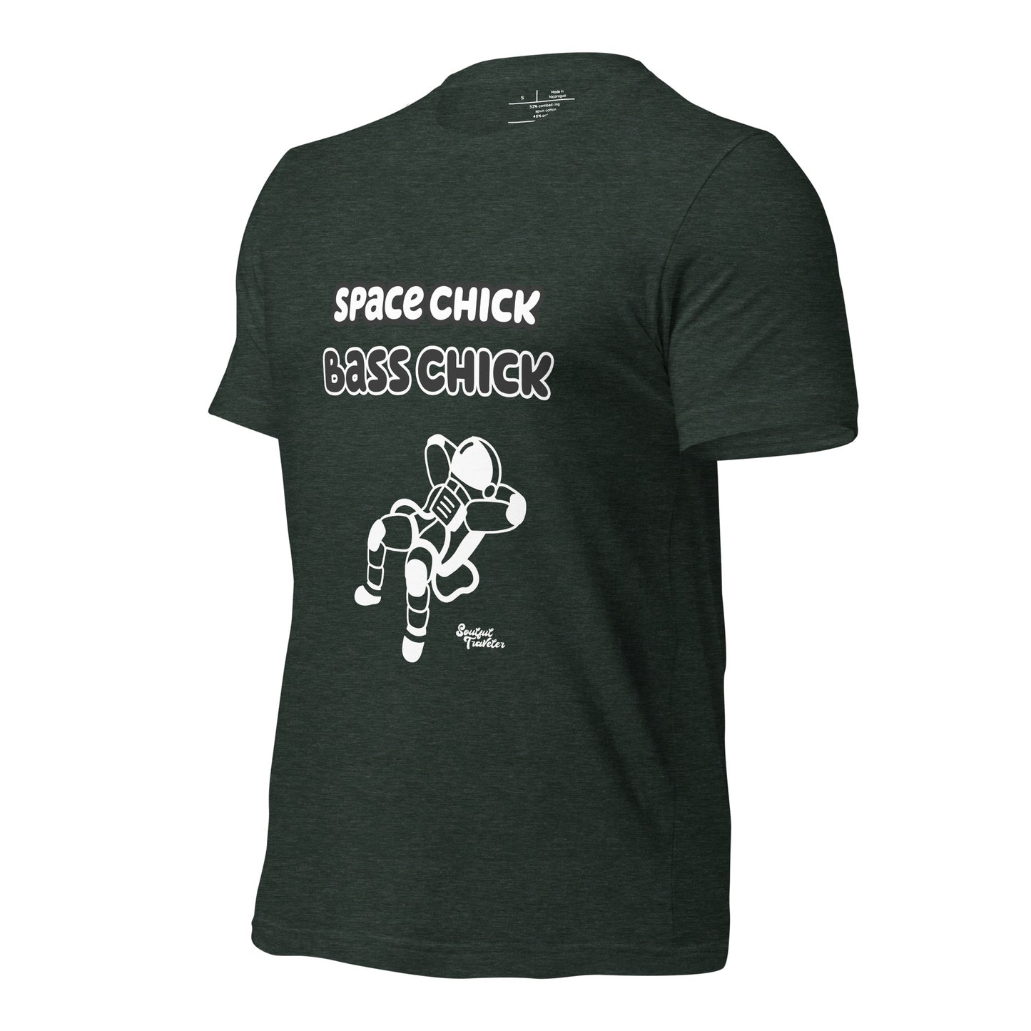 Spacechick Basschick T-shirt