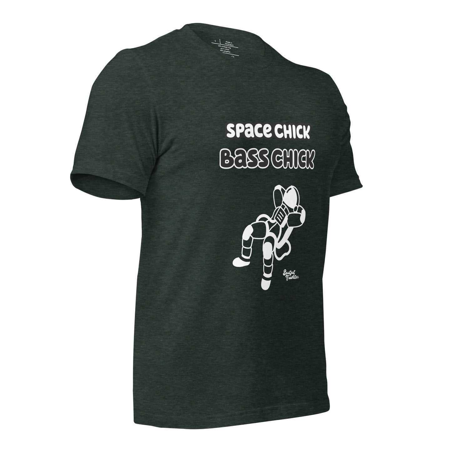 Spacechick Basschick T-shirt