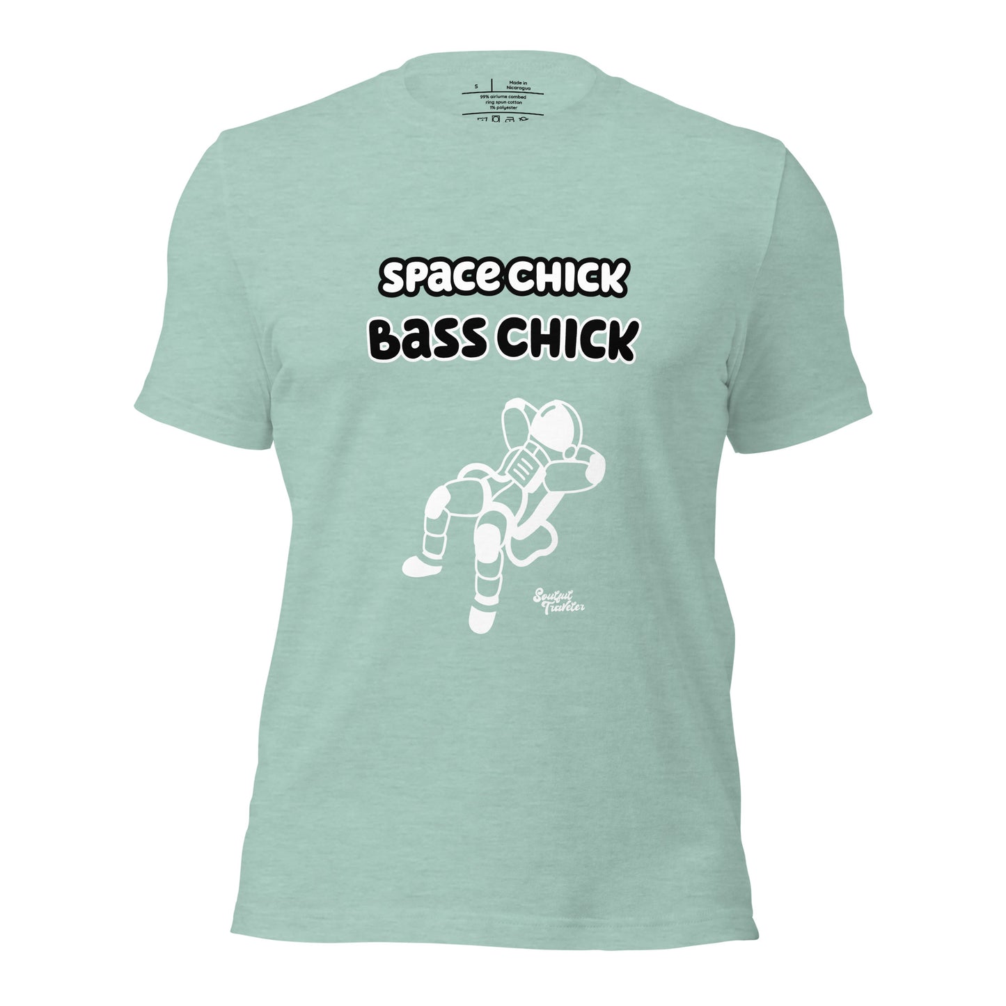 Spacechick Basschick T-shirt