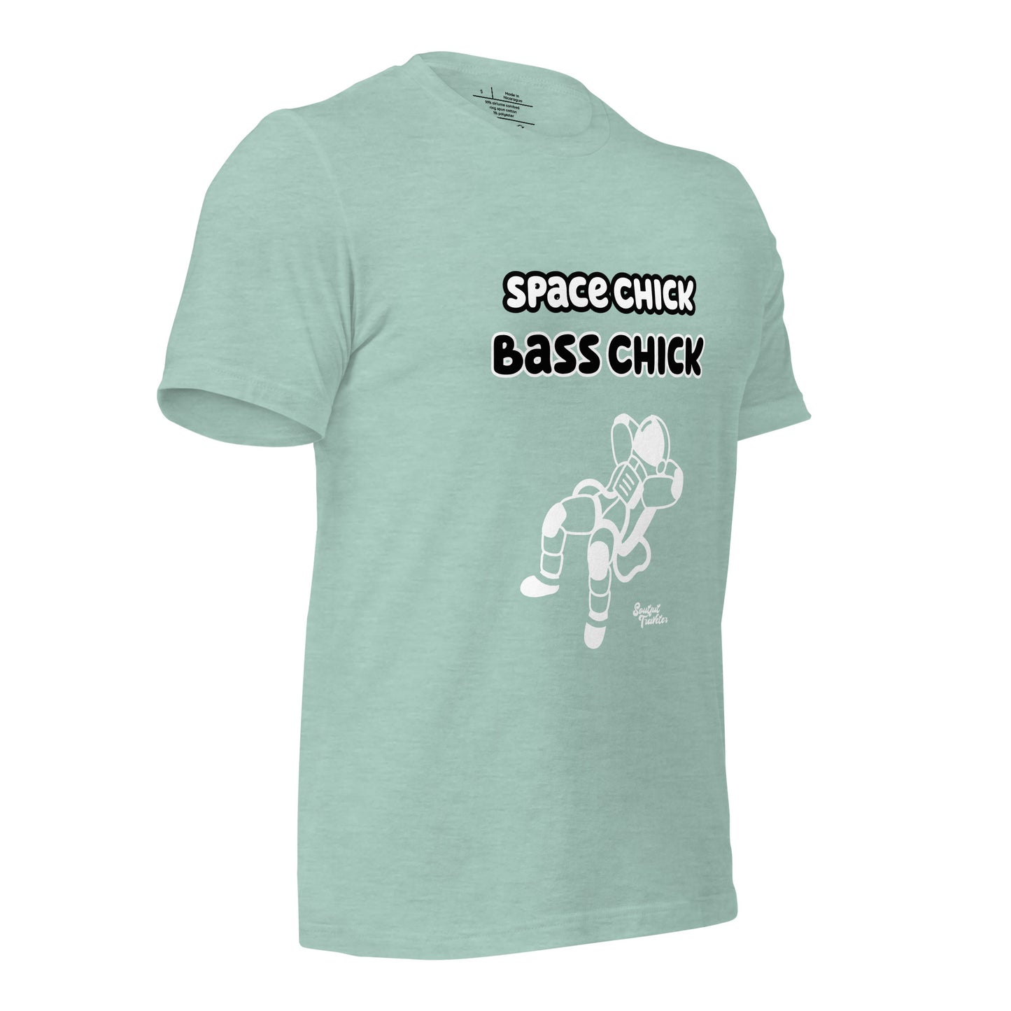 Spacechick Basschick T-shirt