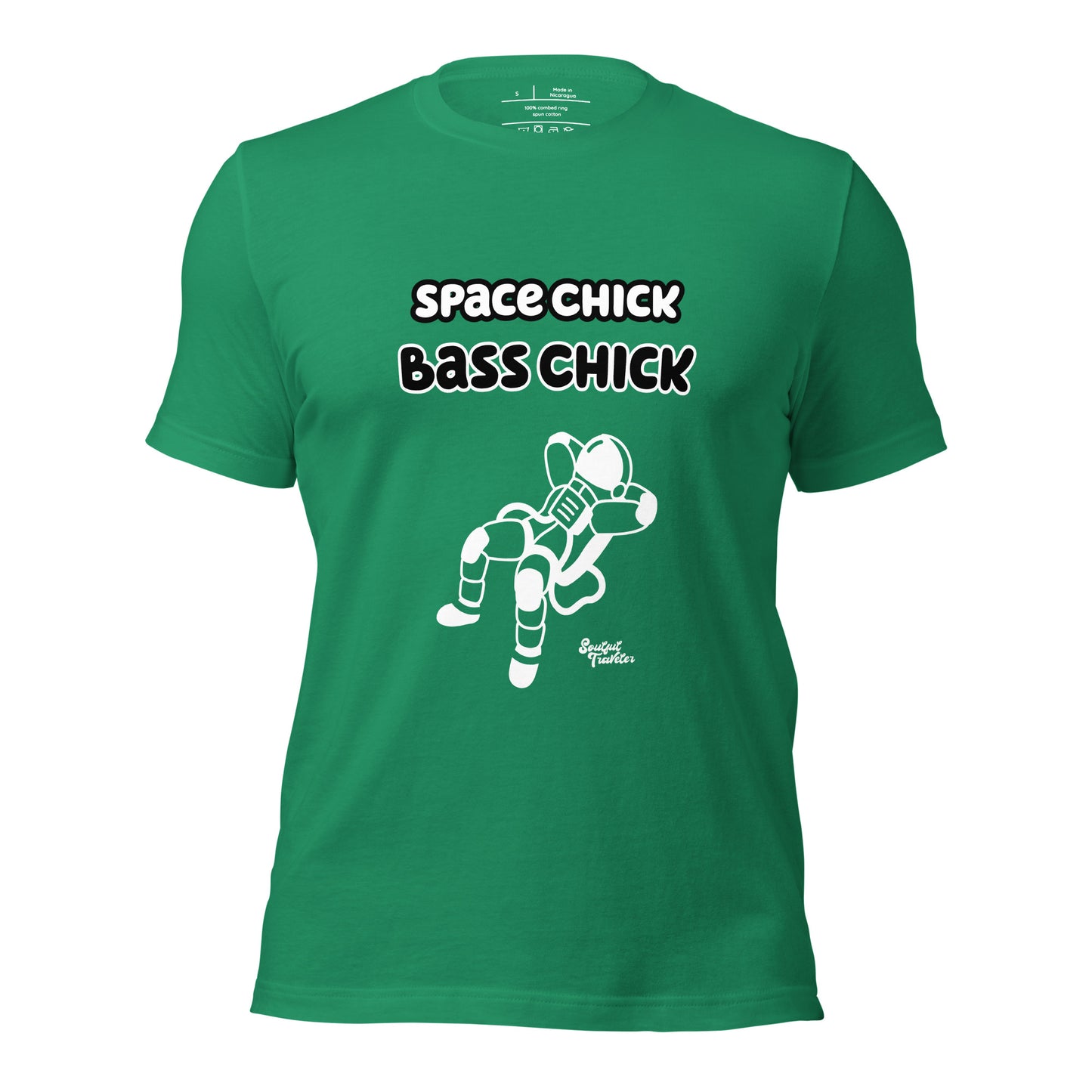 Spacechick Basschick T-shirt