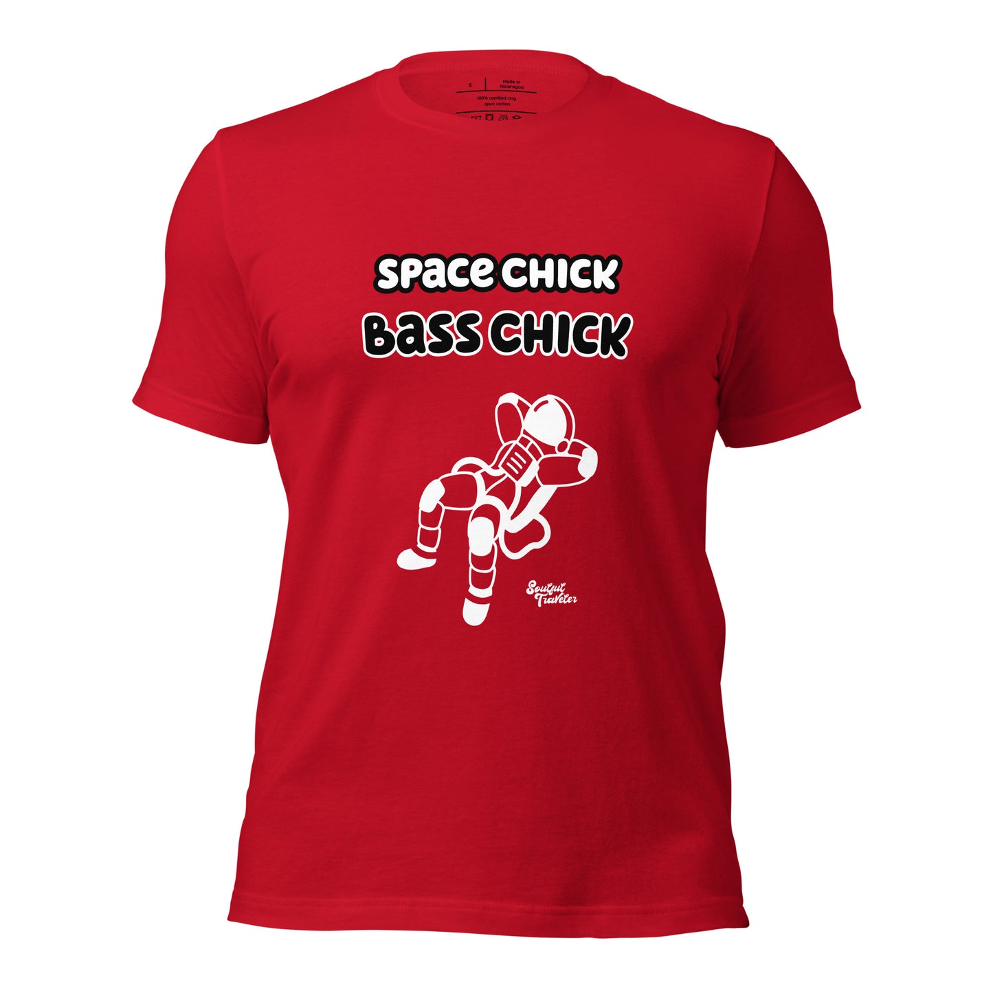 Spacechick Basschick T-shirt