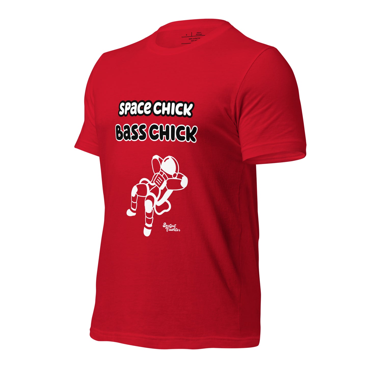 Spacechick Basschick T-shirt