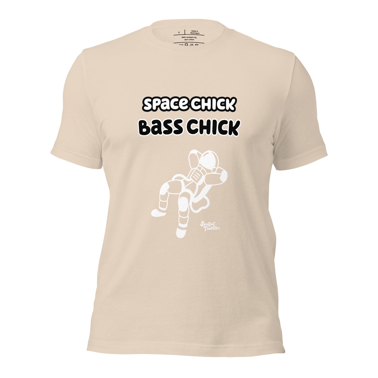 Spacechick Basschick T-shirt